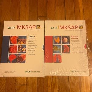 MKSAP 18 Part A and B new, still in original package